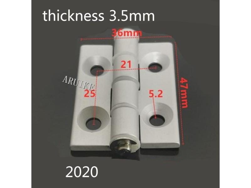 /3030/4040/4545/5050 Finished Aluminum Hinge Active Hinges Profile Connections Carousel 1