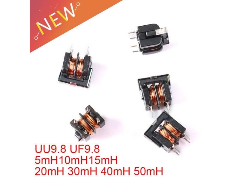 5pcs UU9.8 UF9.8 Common Mode Choke Inductor 5mH 10mH 15mH 20mH 30mH 40mH 50mH Carousel 1