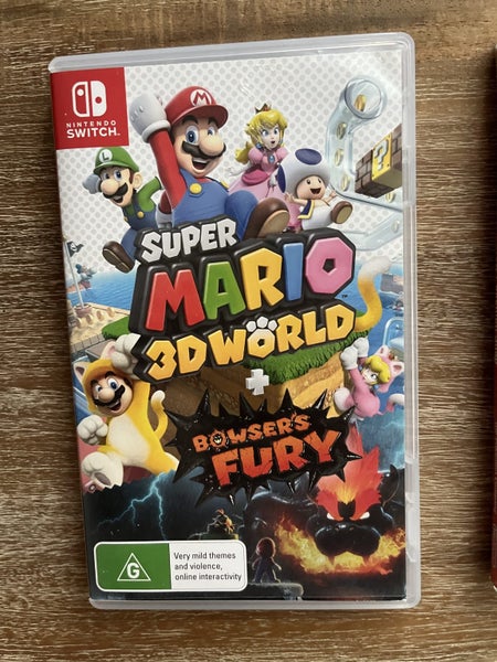 NINTENDO SWITCH SUPER MARIO 3 D WORLD BOWSERS FURY Carousel 1