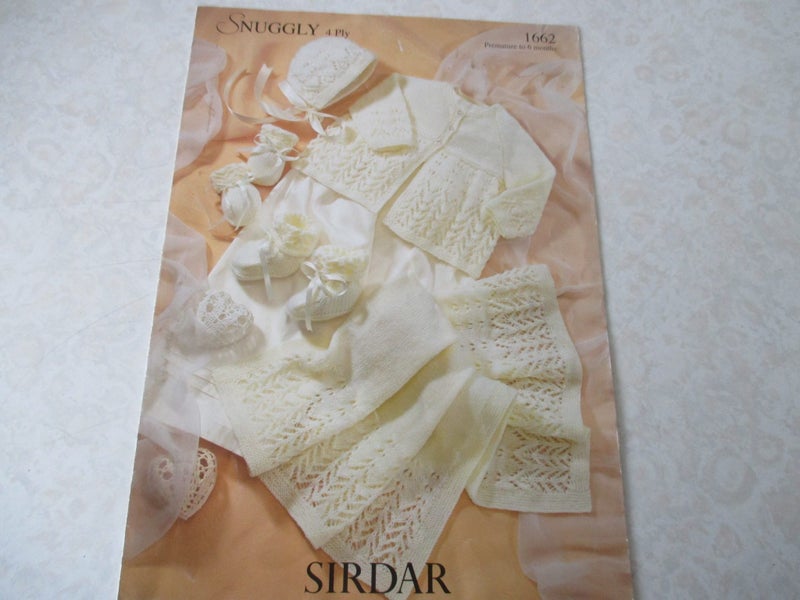 Baby Knitting Pattern - Sirdar Baby Set Carousel 1