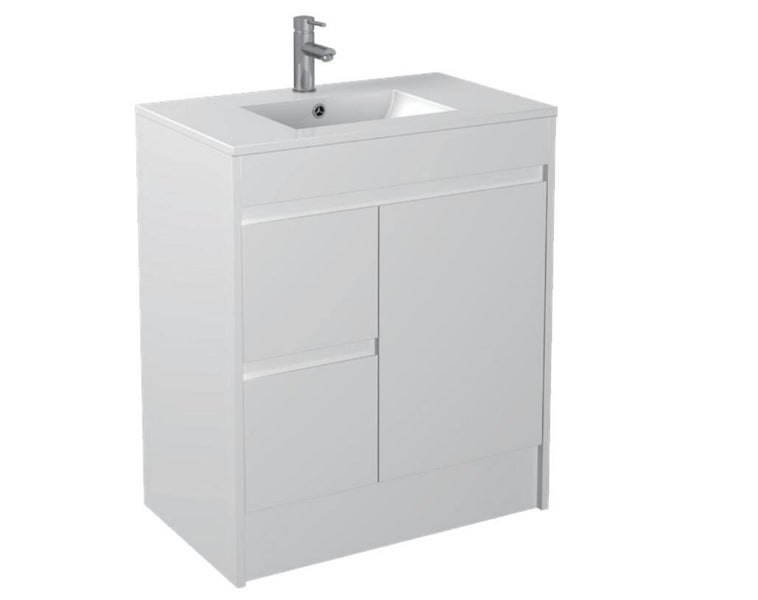 **PVC**750mm Ultra-thin Ceramic free standing Vanity Carousel 1