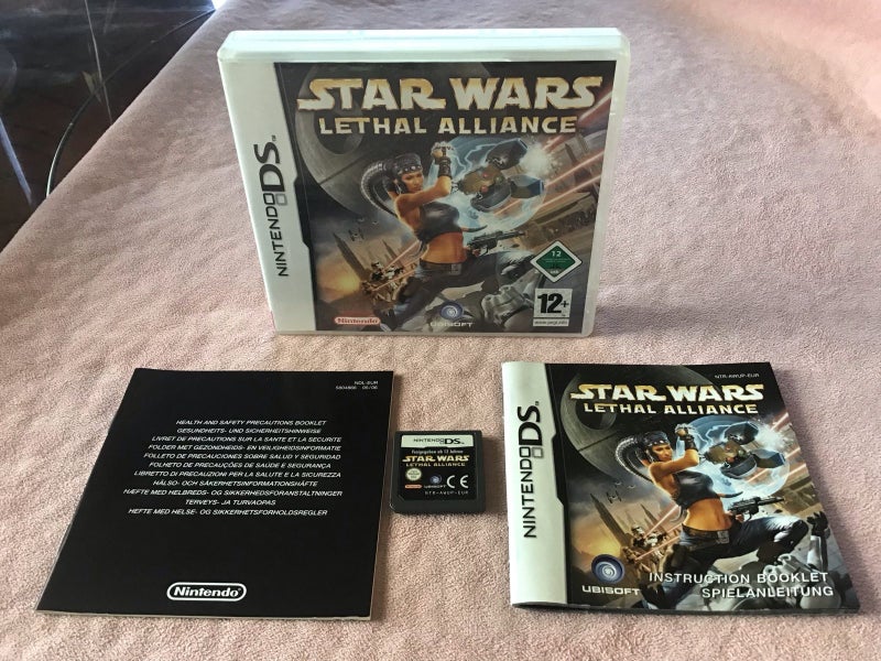 Nintendo DS STAR WARS Lethal Alliance Carousel 1