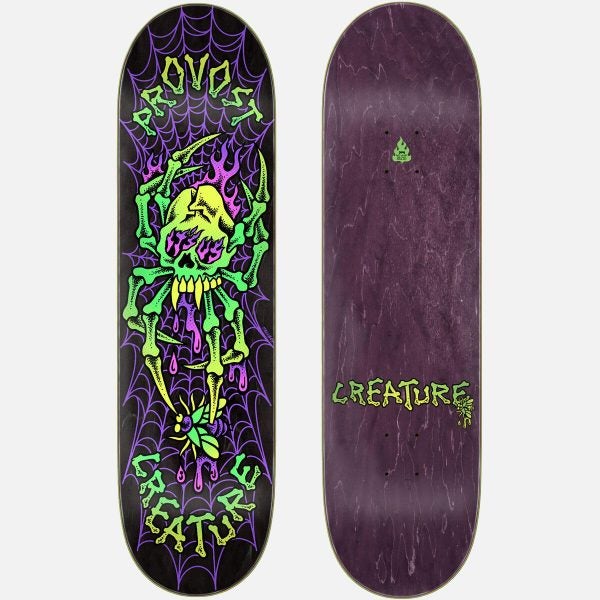 Creature Provost Skull Spider Pro Skateboard Deck - 8.47 Carousel 1