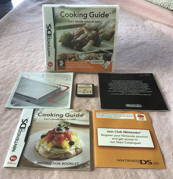 Nintendo DS COOKING GUIDE Carousel 1
