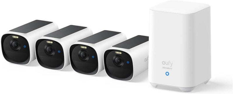 eufyCam E40 2K Wireless Solar Camera System - 4 x Camera Kit Carousel 1