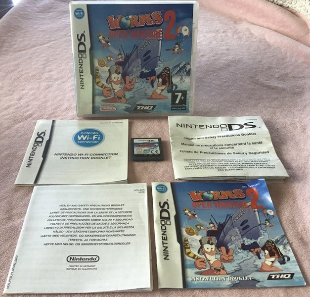 Nintendo DS WORMS 2 Open Warfare Carousel 1