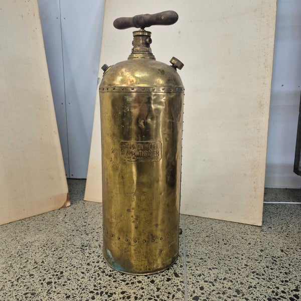 NZ Made Large Brass Flame Thower Carousel 1