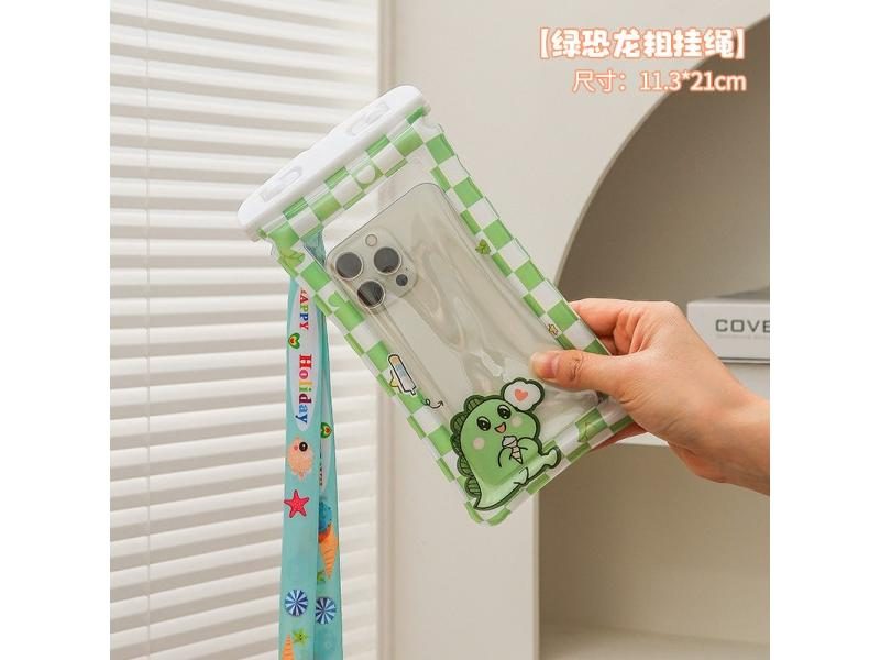 7.2 Inch Waterproof Phone Pouch Drift Diving Swimming Bag Underwater Dry Bag Carousel 1