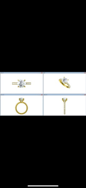 NEW 2.7 Carat GIA SI1 Natural Diamond Engagement Ring Platinum Carousel 6