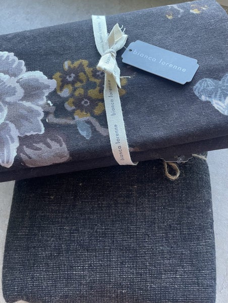 Kuven Walnut Fabric - Printed & Plain - 2 Pieces! Carousel 1