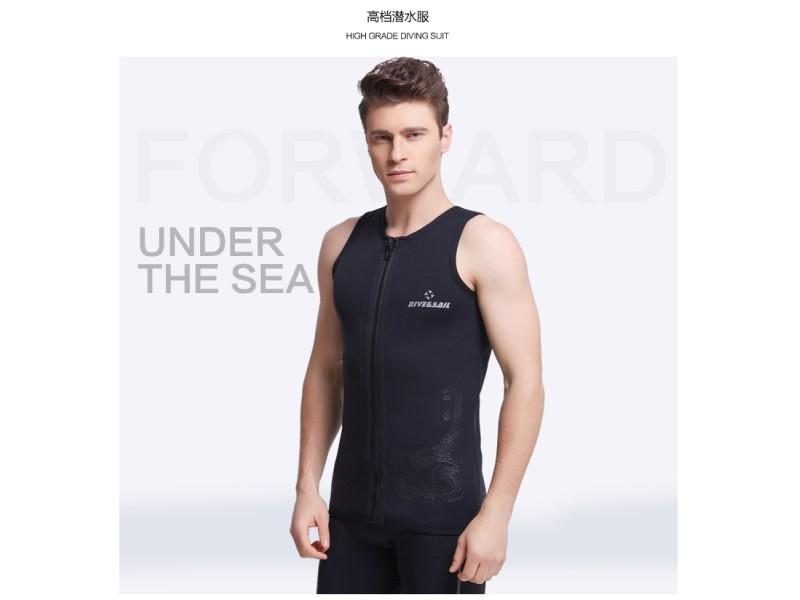 Dive Sail 2mm Premium Men Women Wet Suit Split Jacket-pants Neoprene Swimwear Carousel 5