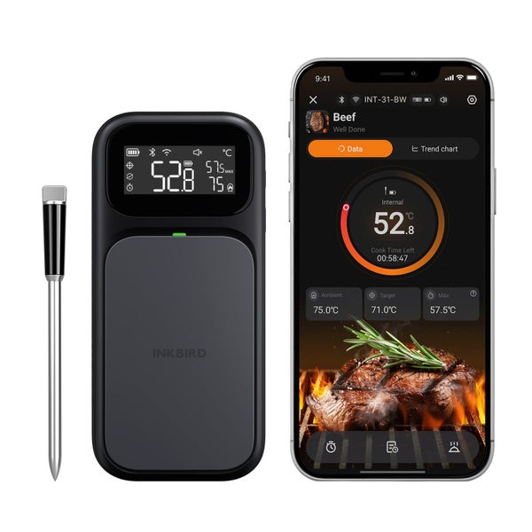 Wireless Meat Thermometer INKBIRD INT-31-BW Carousel 1