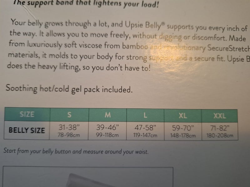 Belly bandit upside belly support size medium Carousel 2