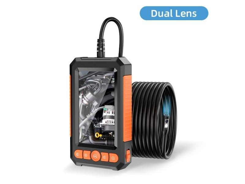 Industrial Endoscope Camera 4.3" Dual Lens HD 1080P Waterproof Carousel 1