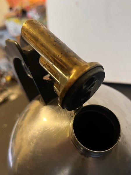 VINTAGE RETRO ALESSI 9091 STAINLESS WHISTLING KETTLE DESIGNED BY RICHARD SAPPER Carousel 18