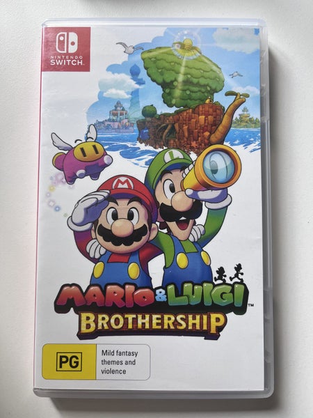 Nintendo Switch game Mario Luigi Brothership Carousel 1