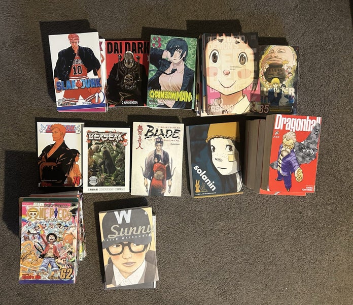 Manga bulk (good condition) x 40 Carousel 1