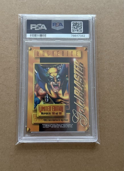 PSA 9 X-Men Wolverine Marvel Metal 1995 Carousel 2