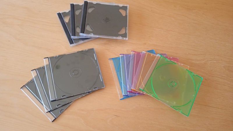 CD/DVD jewel cases (choose your quantity) Carousel 1