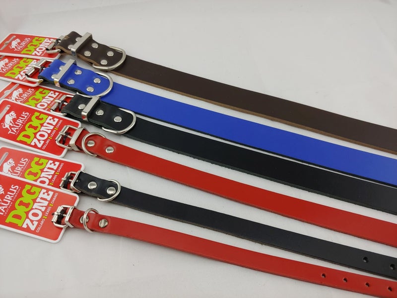 Taurus Leather Dog Collar Medium 48cm - LASERLINX Carousel 2