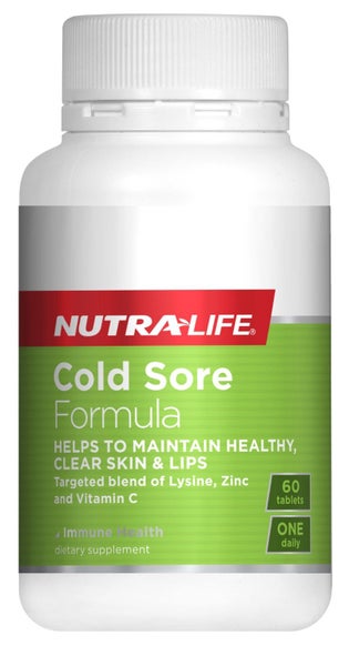 Nutralife Cold Sore Relief 60 Tablets for Fast Relief Carousel 1