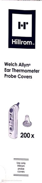 Welch Allyn Ear Thermometer Probe covers 200 Carousel 1