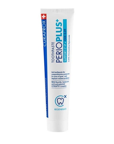Perio Plus Support Chlorhexidine Toothpaste 0.09% 75ml Carousel 1
