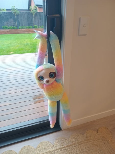 Sticky Velcro Sloth that can hang on to anything. Carousel 2