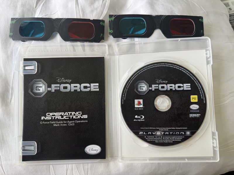 PS3 G-Force complete with 3D glasses Carousel 2