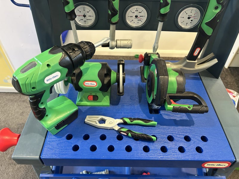 Kids workbench with tools and engine Carousel 2