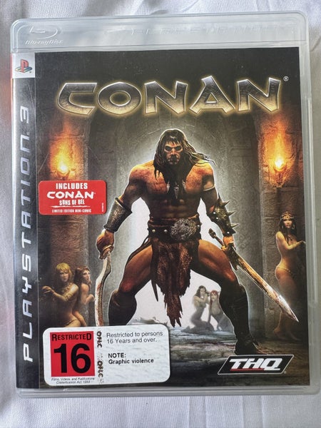 PS3 - Conan Complete with mini comic Carousel 1