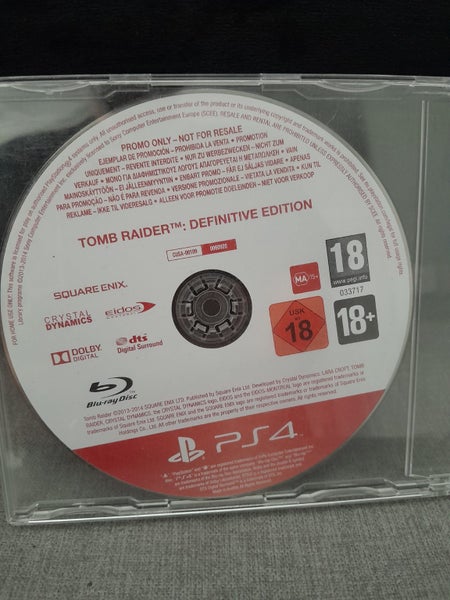 Tomb Raider Definitive Edition **rare promo** Carousel 1