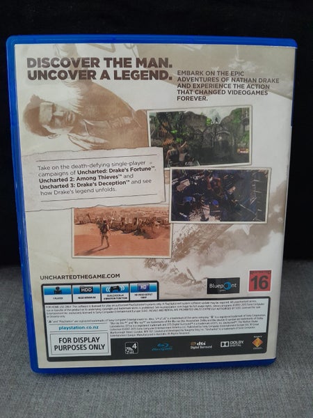 Uncharted Nathan Drake Collection **rare promo** Carousel 2