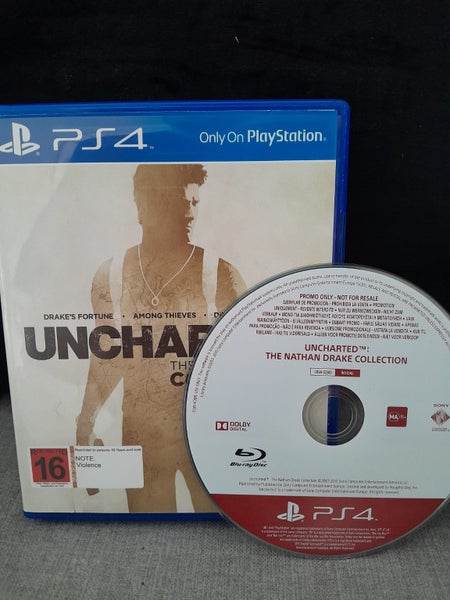 Uncharted Nathan Drake Collection **rare promo** Carousel 1