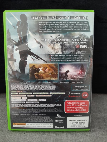 Mass Effect 3 **rare promo** Carousel 3