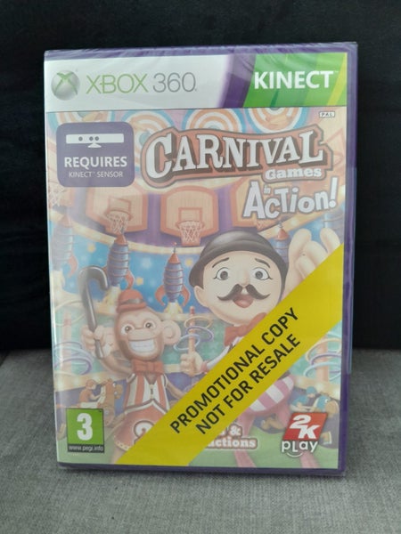 Carnival Games Action! **rare promo, sealed** Carousel 1