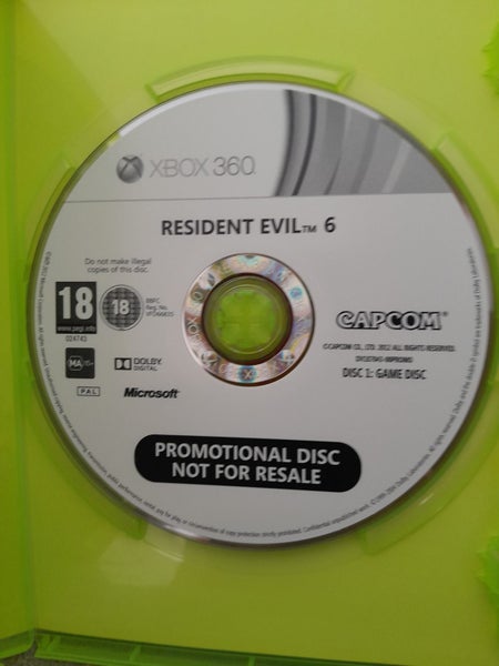 Resident Evil 6 **rare promo** Carousel 2