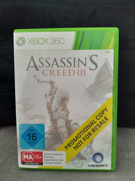Assassin's Creed III **rare promo** Carousel 1