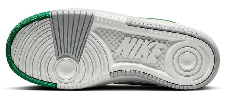 Nike Womens Gamma Force White Light Smoke Grey Malachite Size 6.5 US Carousel 5