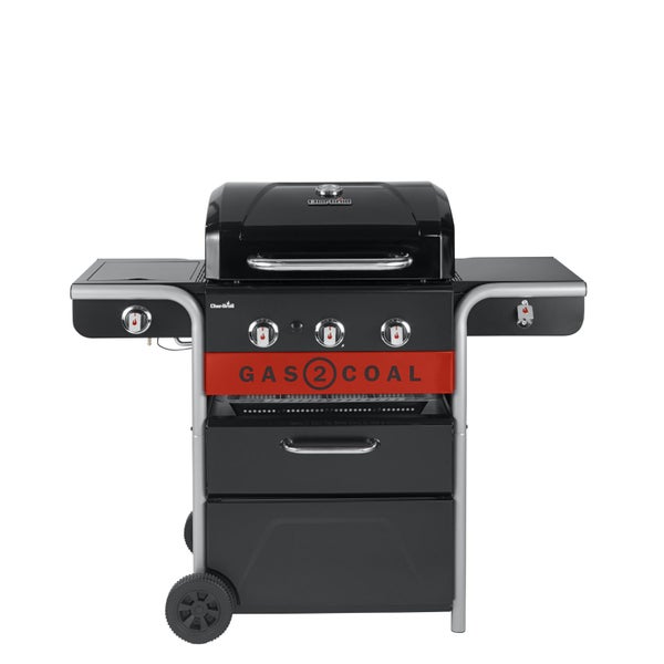 CHAR-BROIL GAS2COAL 3BR HYBRID GRILL Carousel 1