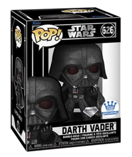 FUNKO POP STAR WARS 626 - 4" DARTH VADER DIAMOND LIMITED 5000PCS Carousel 1