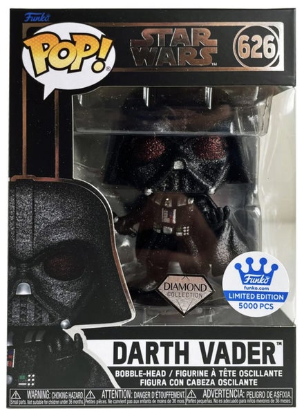FUNKO POP STAR WARS 626 - 4" DARTH VADER DIAMOND LIMITED 5000PCS Carousel 3