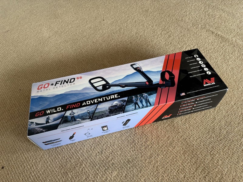 Minelab go find 66 treasure detector Carousel 9