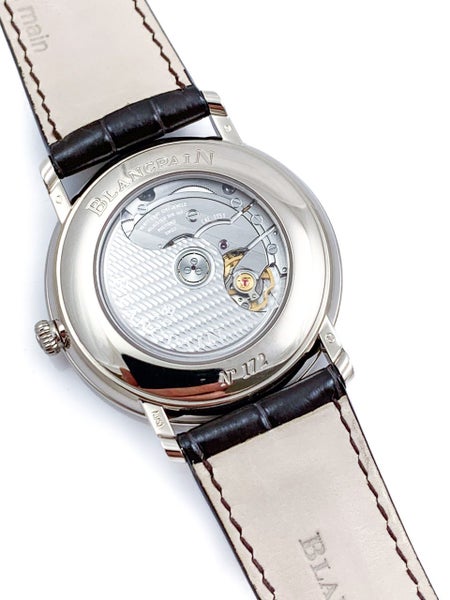 BLANCPAIN Villeret ULTRA SLIM 18ct White Gold Automatic 40mm Mens Wristwatch B&P Carousel 8