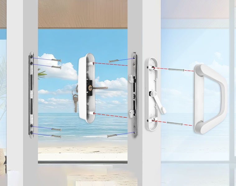 Patio Sliding Door Handle Set with Lock NZ Clearance Carousel 8