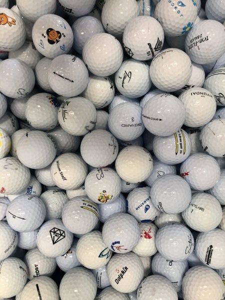 Mixed White Used Balls - 50 balls Carousel 1