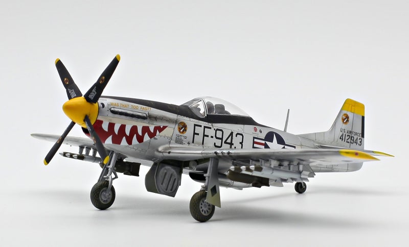 F-51D Mustang Korean War (Tamiya, 1/48) Finished Model Carousel 1
