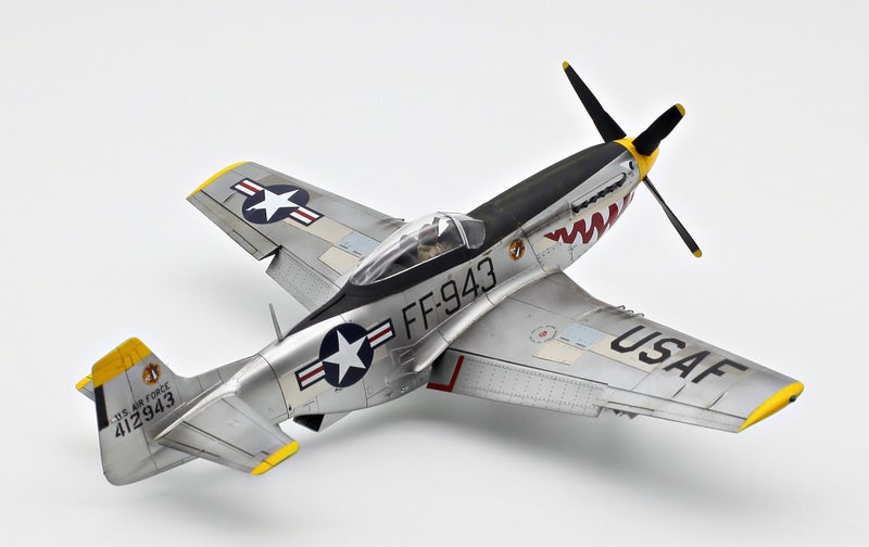 F-51D Mustang Korean War (Tamiya, 1/48) Finished Model Carousel 2