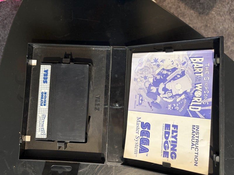 BART Vs. the world - Sega Master System Carousel 2