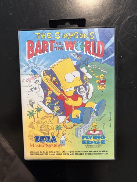 BART Vs. the world - Sega Master System Carousel 1